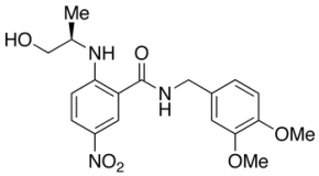 N-[(3,4-Dimethoxyphenyl)methyl]-2-[[(1R)-2-hydroxy-1-methylethyl]amino]-5-nitro-benzamide
